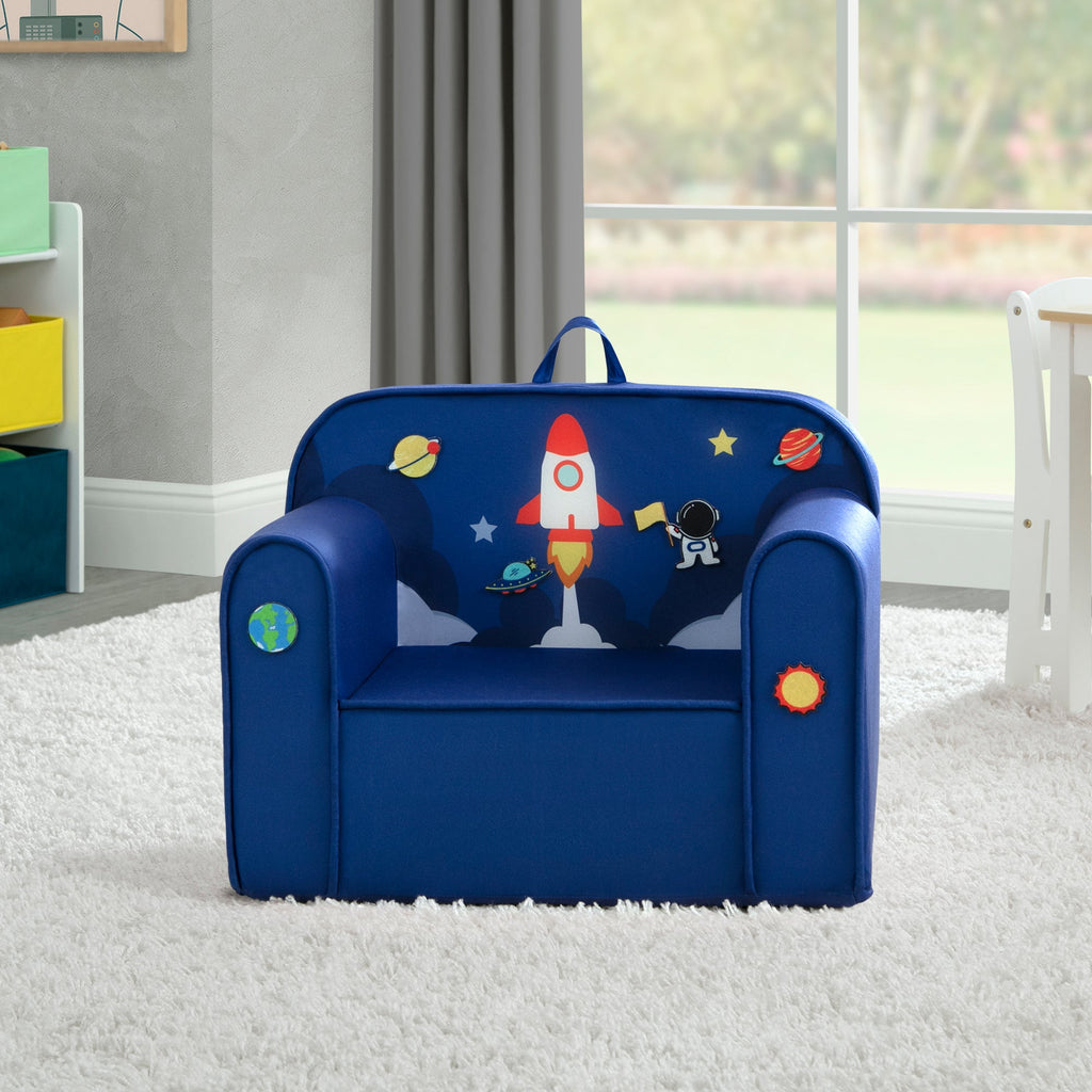 Mix & Match Cozee Kids Chair with Interchangeable Patches