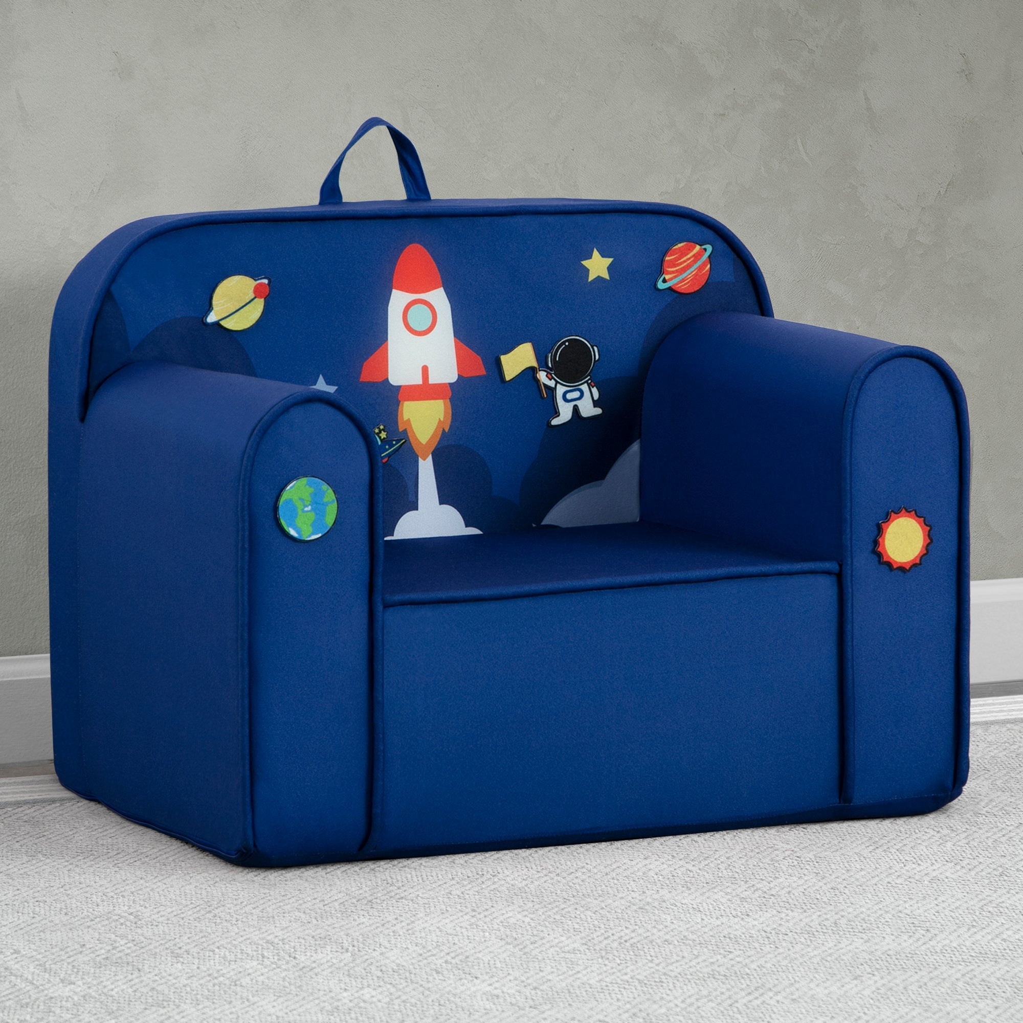 Mix & Match Cozee Kids Chair with Interchangeable Patches