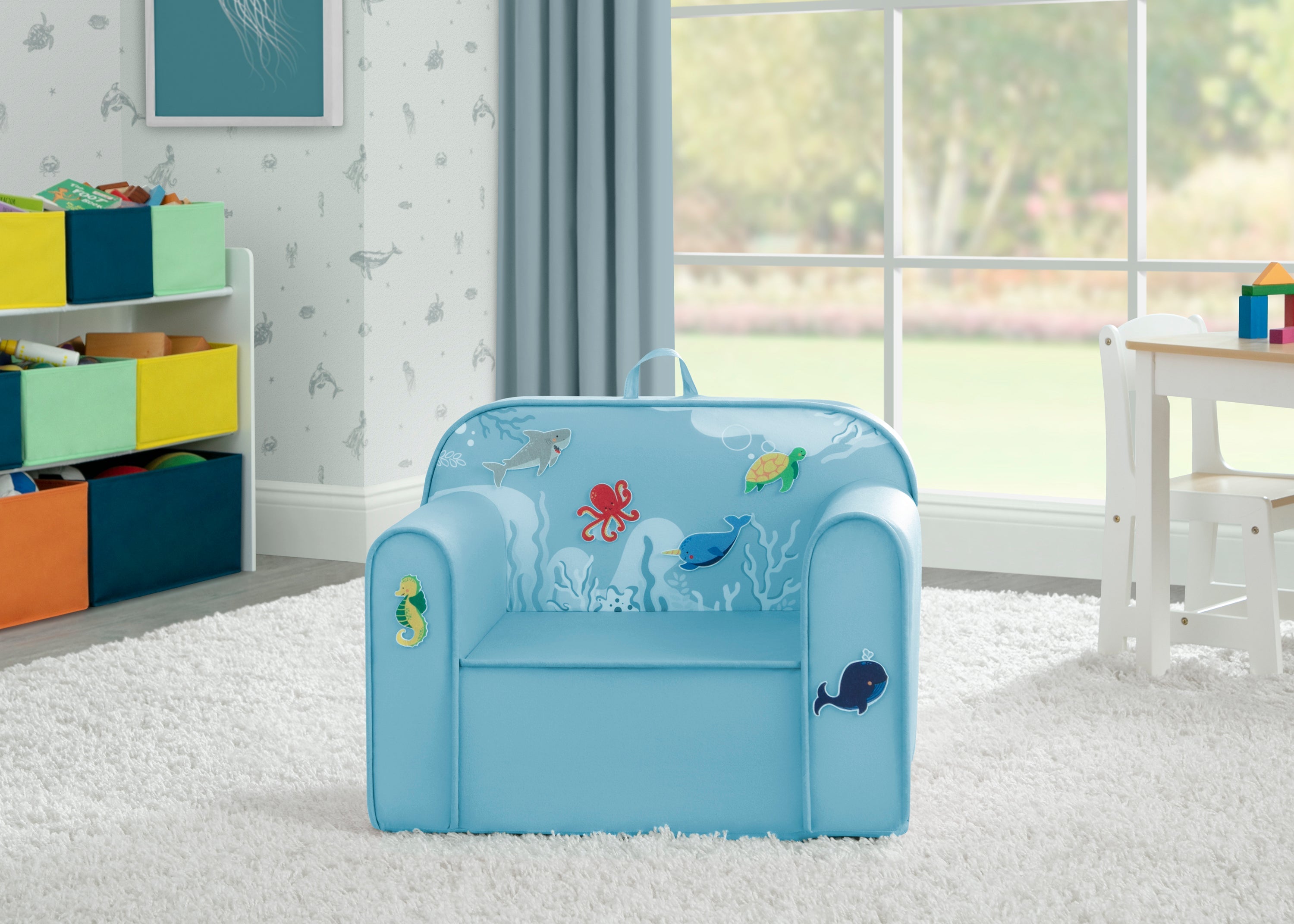 Mix & Match Cozee Kids Chair with Interchangeable Patches