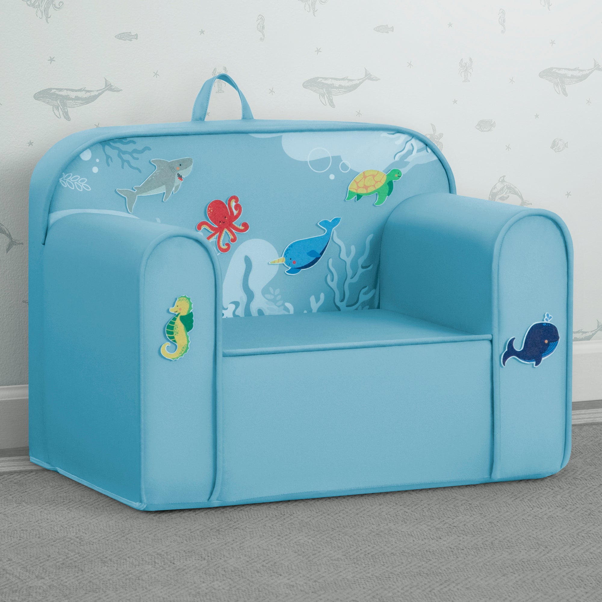 Mix & Match Cozee Kids Chair with Interchangeable Patches