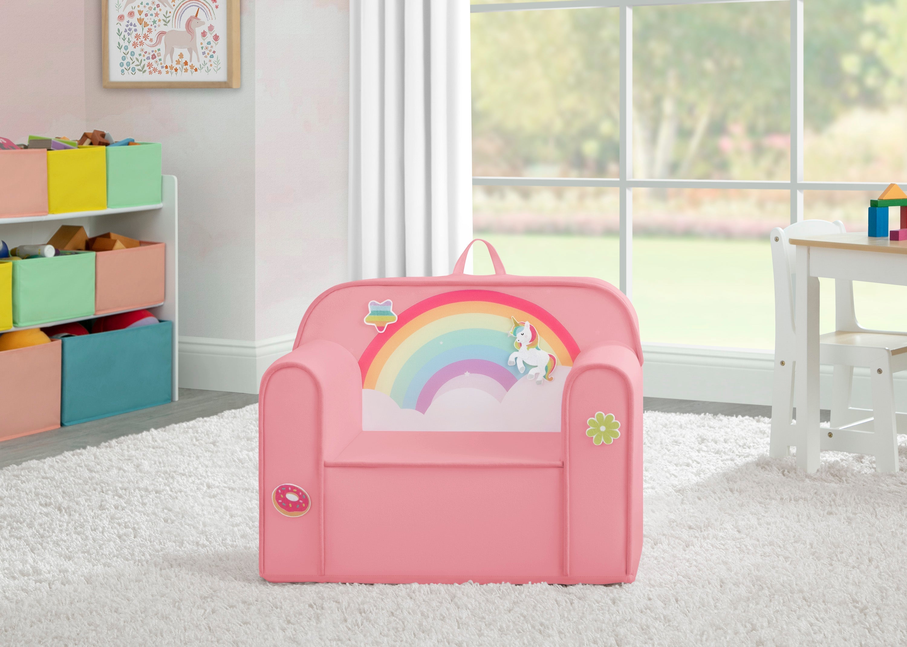 Mix & Match Cozee Kids Chair with Interchangeable Patches