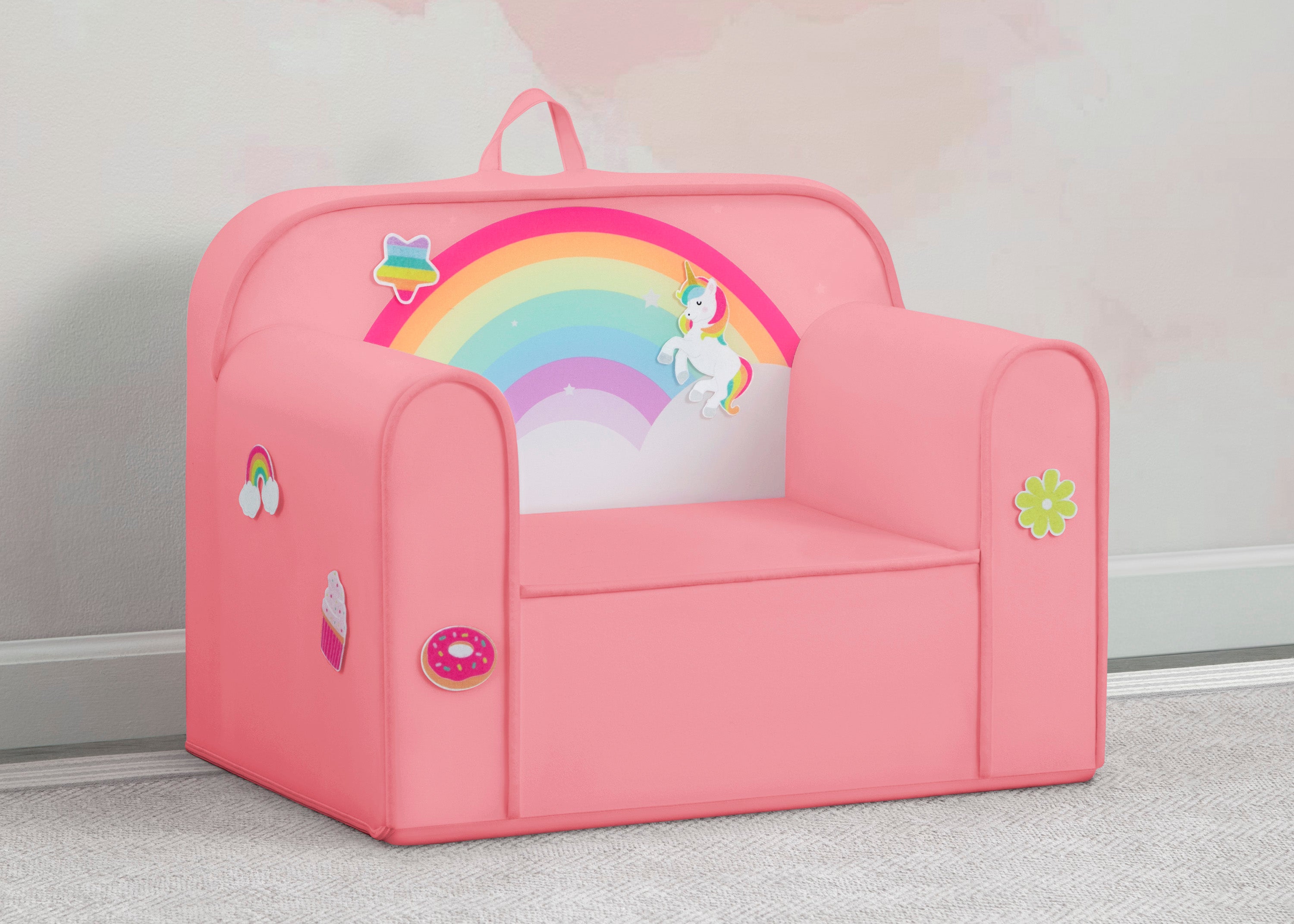 Mix & Match Cozee Kids Chair with Interchangeable Patches