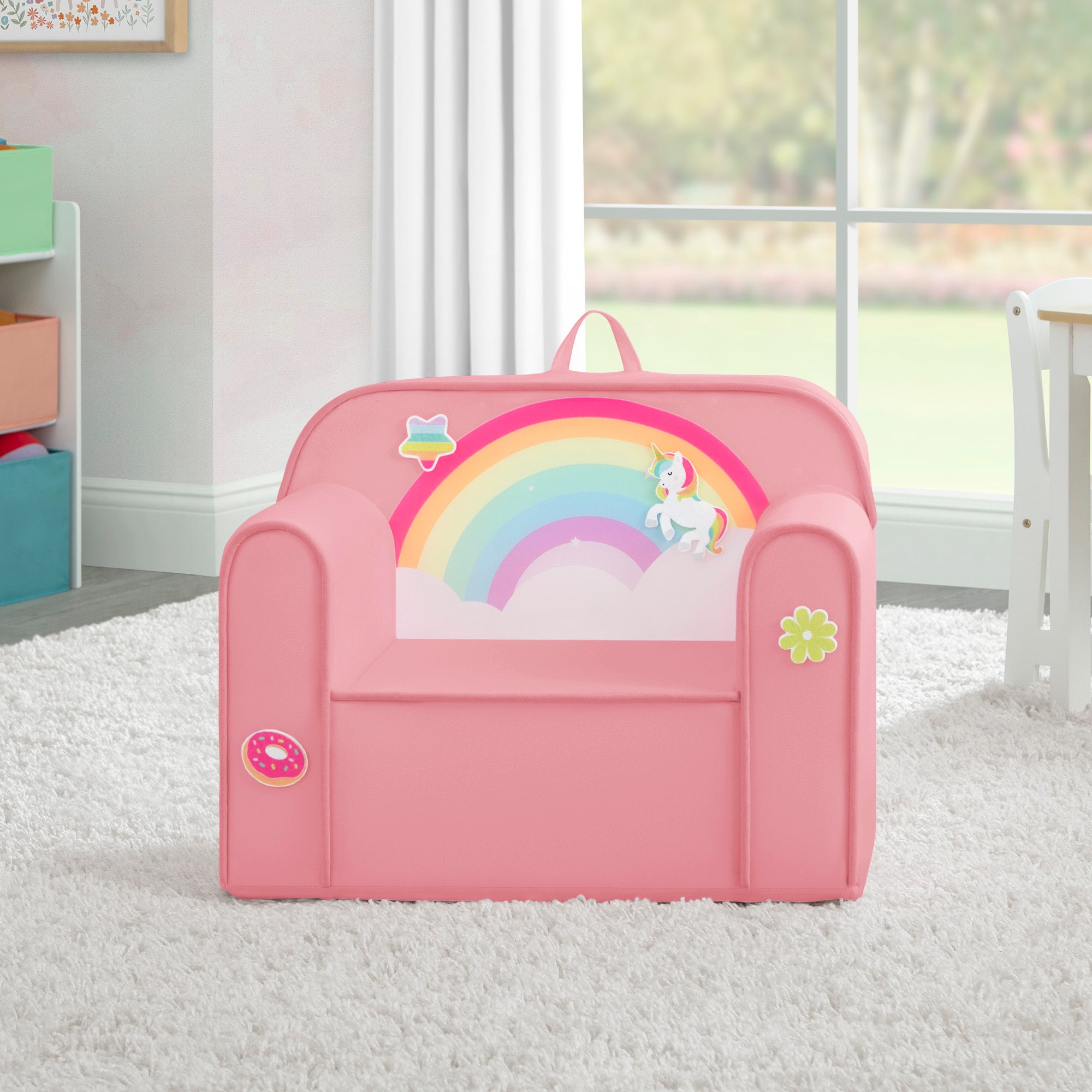 Mix & Match Cozee Kids Chair with Interchangeable Patches