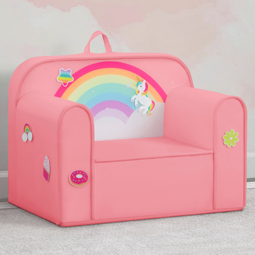 Mix & Match Cozee Kids Chair with Interchangeable Patches