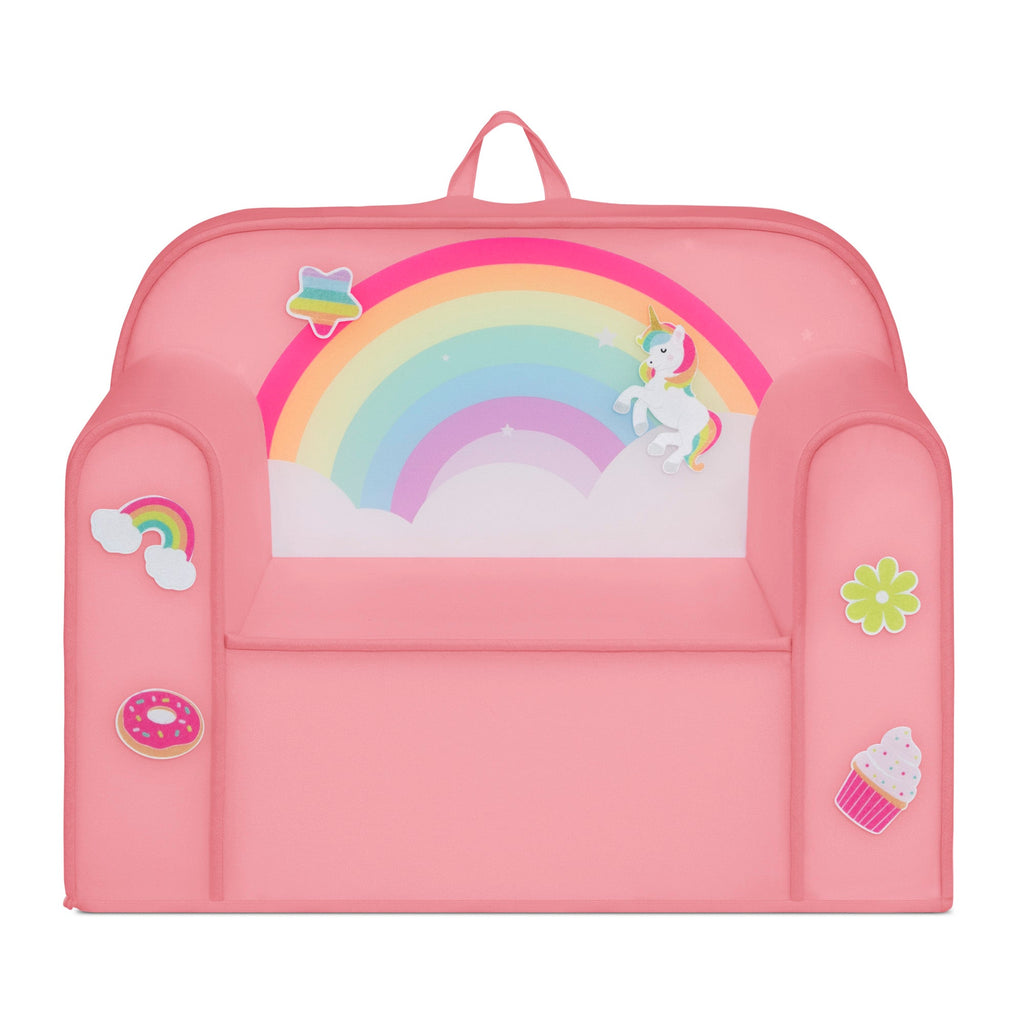 Mix & Match Cozee Kids Chair with Interchangeable Patches