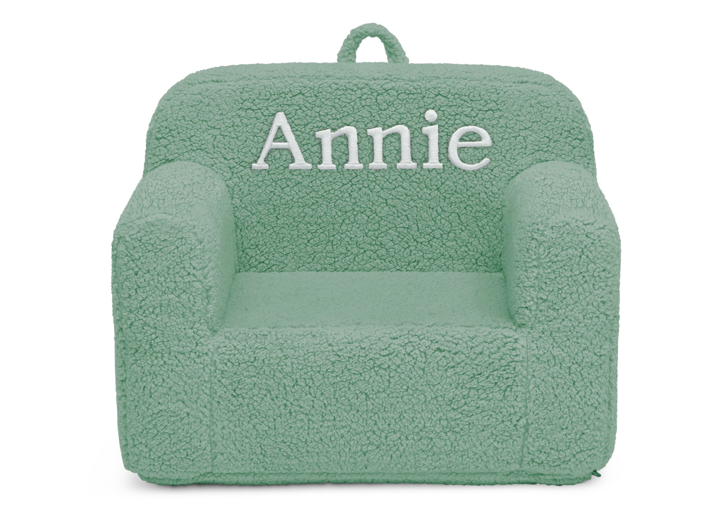 Personalized Cozee Sherpa Chair for Kids