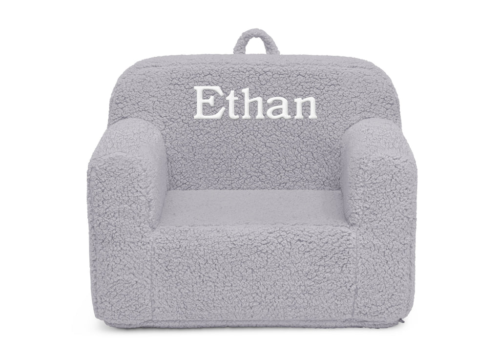 Personalized Cozee Sherpa Chair for Kids