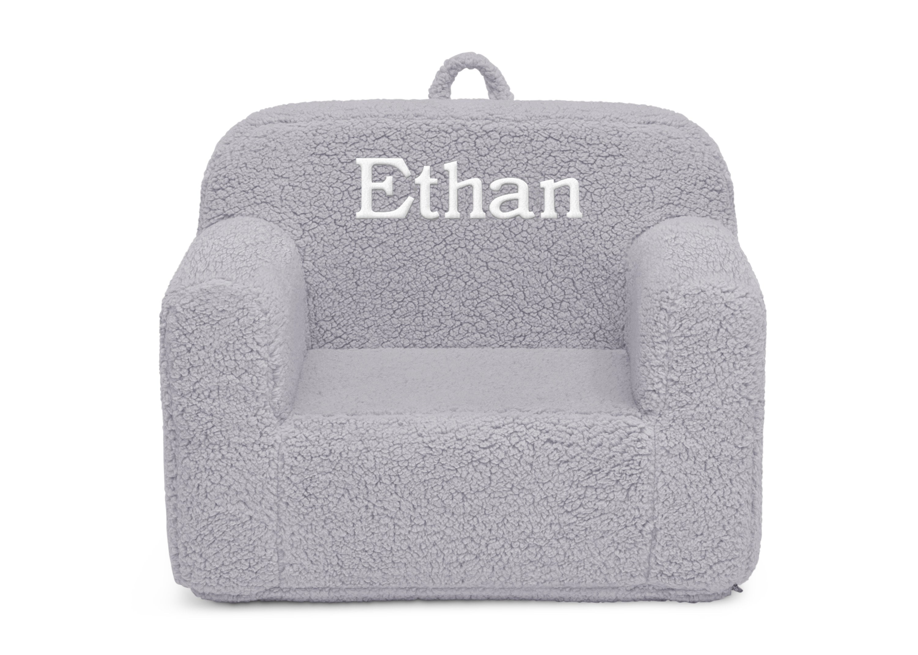 Personalized Cozee Sherpa Chair for Kids