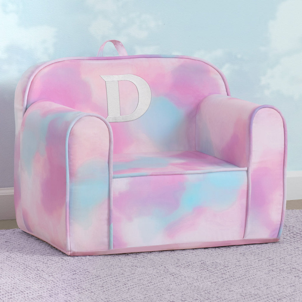 Personalized Monogram Tie-Dye Cozee Chair