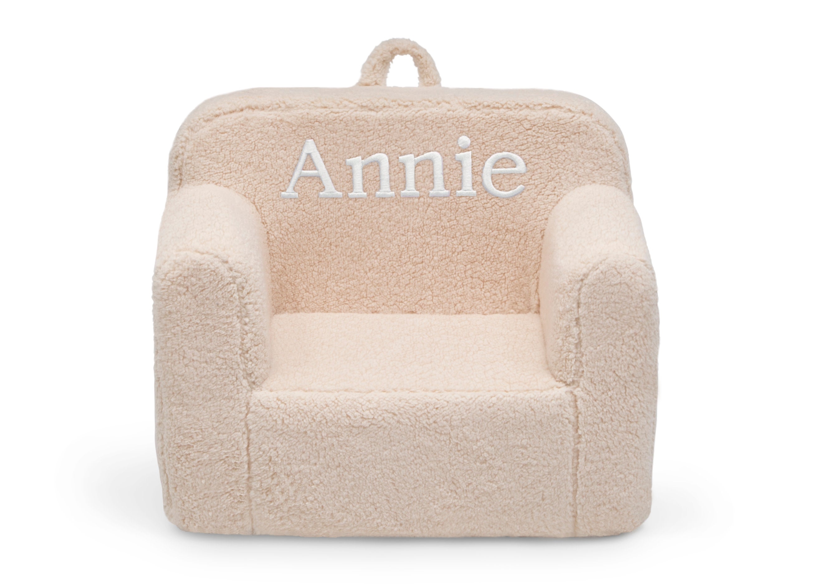Personalized Cozee Sherpa Chair for Kids