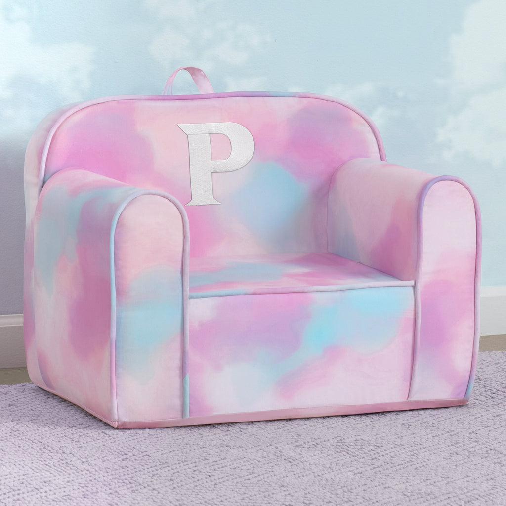 Personalized Monogram Tie-Dye Cozee Chair