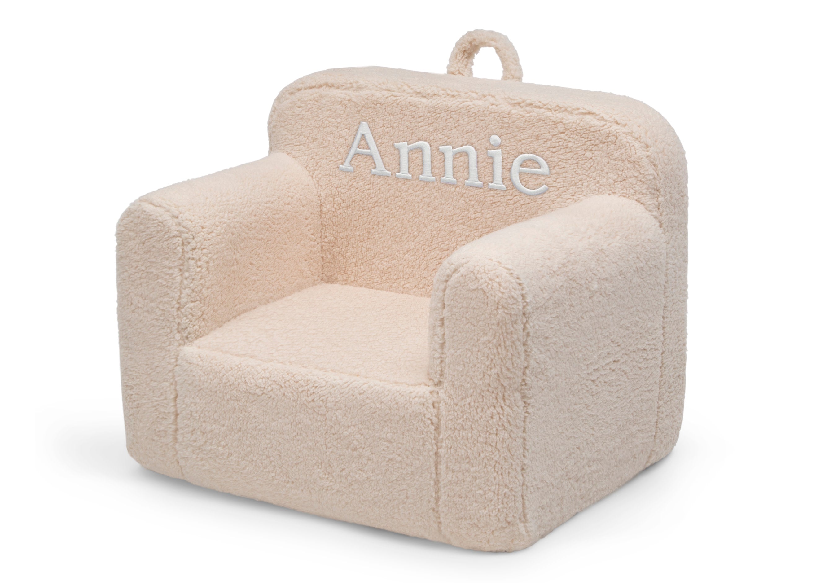Personalized Cozee Sherpa Chair for Kids