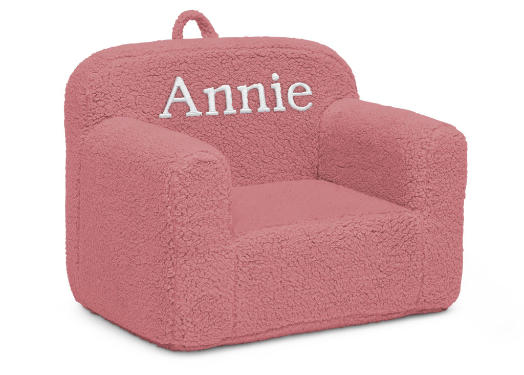 Personalized Cozee Sherpa Chair for Kids