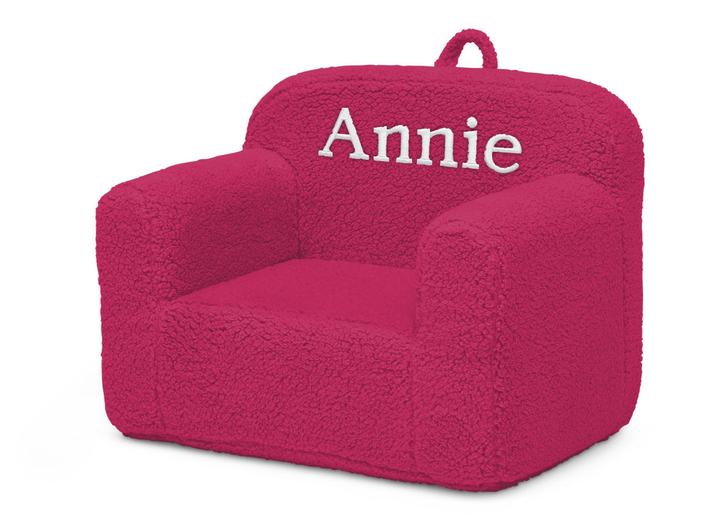 Personalized Cozee Sherpa Chair for Kids
