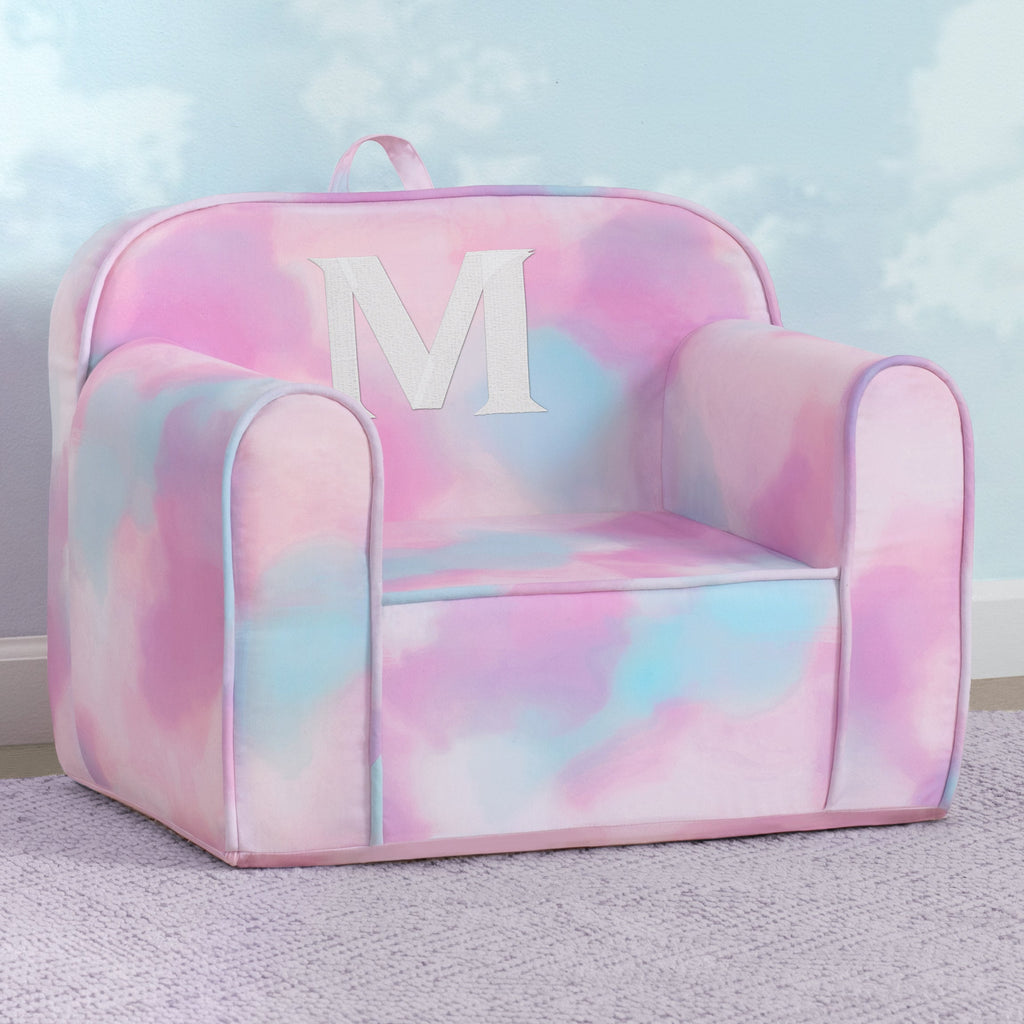 Personalized Monogram Tie-Dye Cozee Chair