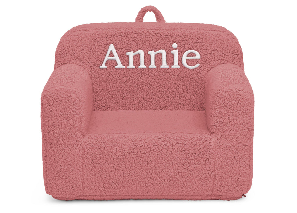 Personalized Cozee Sherpa Chair for Kids
