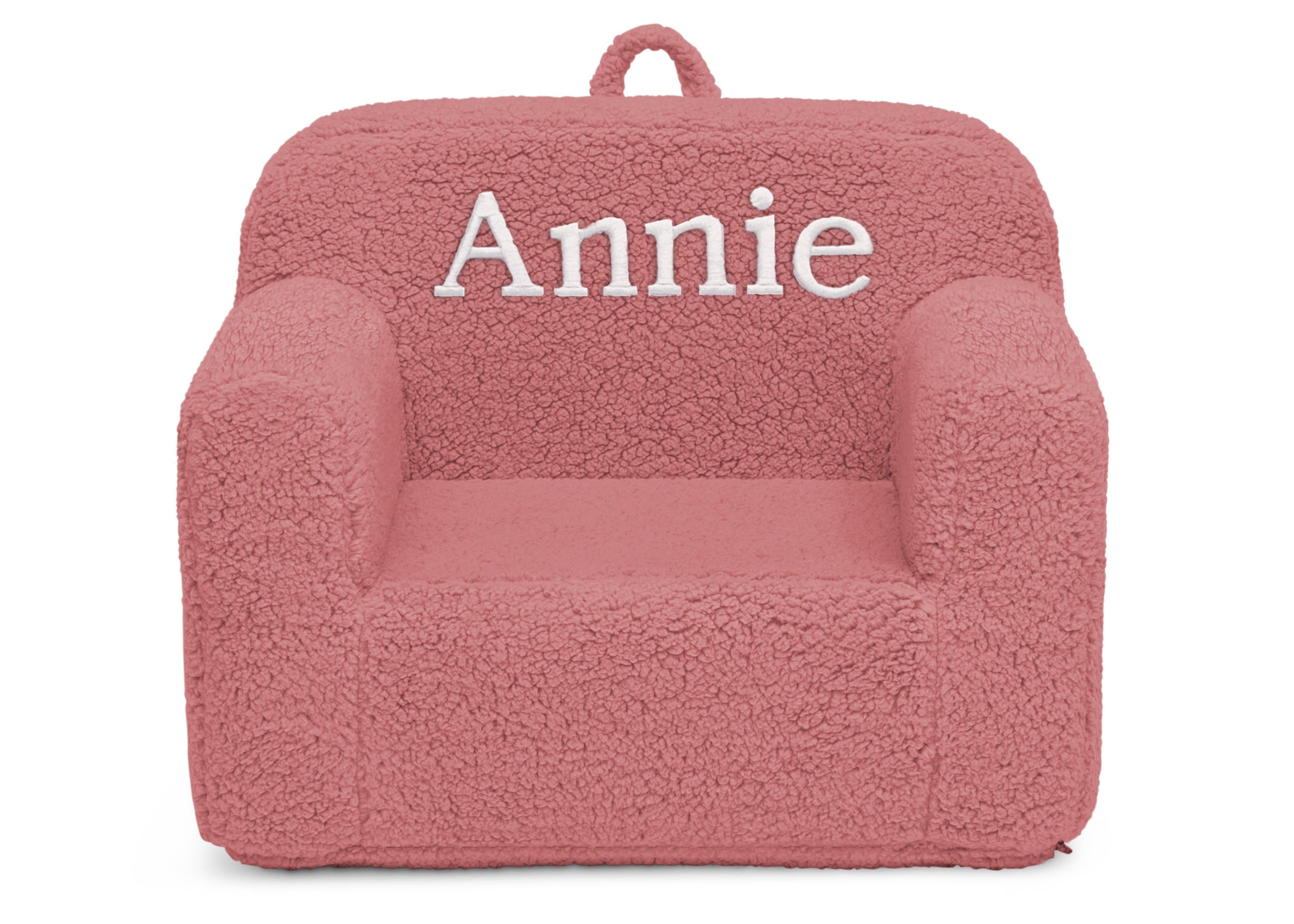 Personalized Cozee Sherpa Chair for Kids
