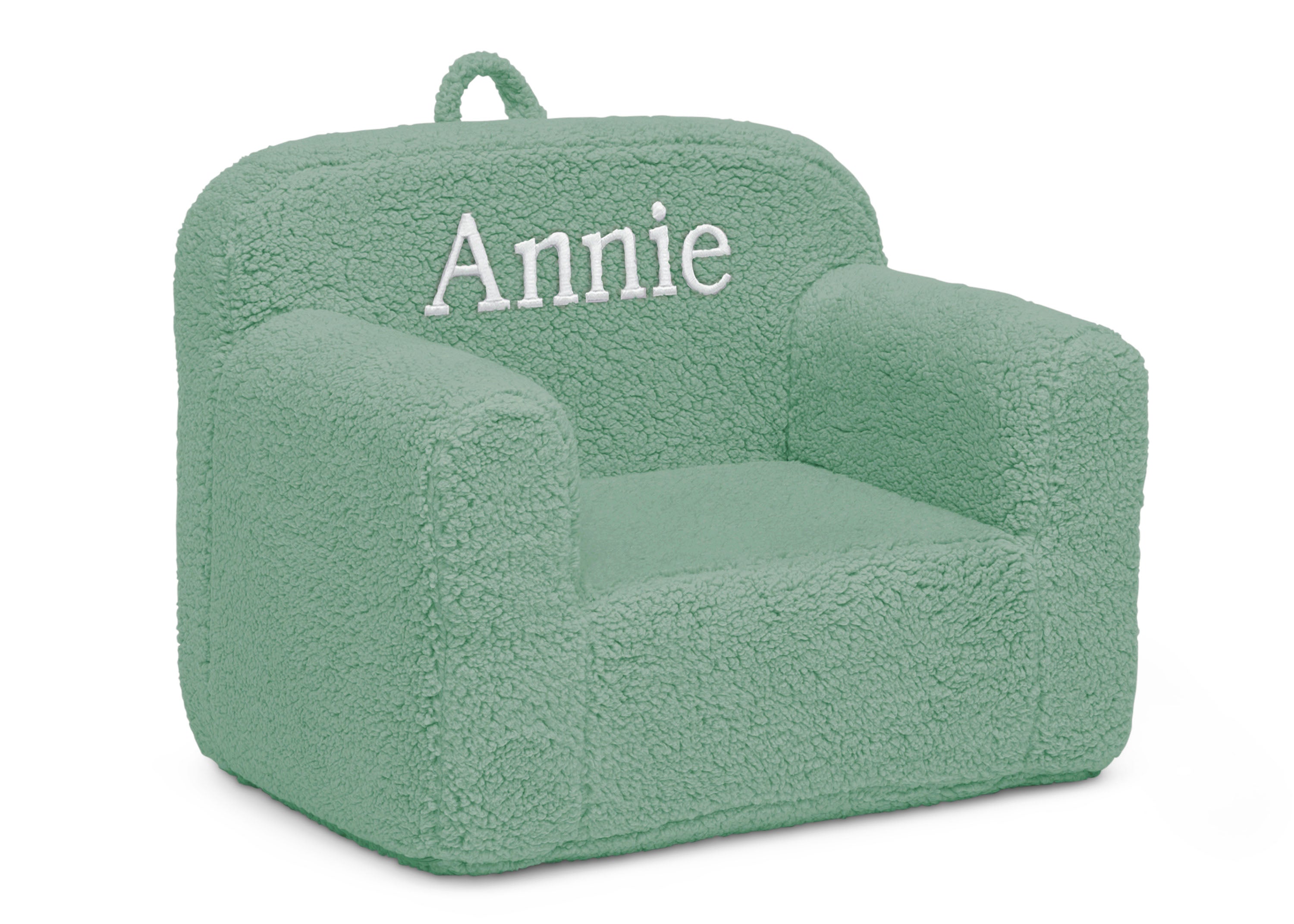 Personalized Cozee Sherpa Chair for Kids