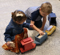 Large Wooden 40 Toy Train Play Set, Kid-Safe Finish, Amish-Made