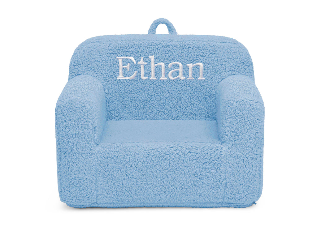 Personalized Cozee Sherpa Chair for Kids