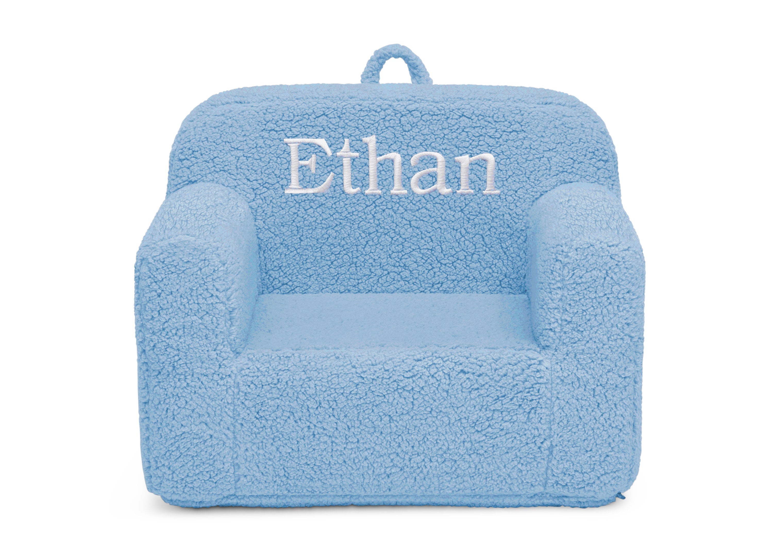 Personalized Cozee Sherpa Chair for Kids