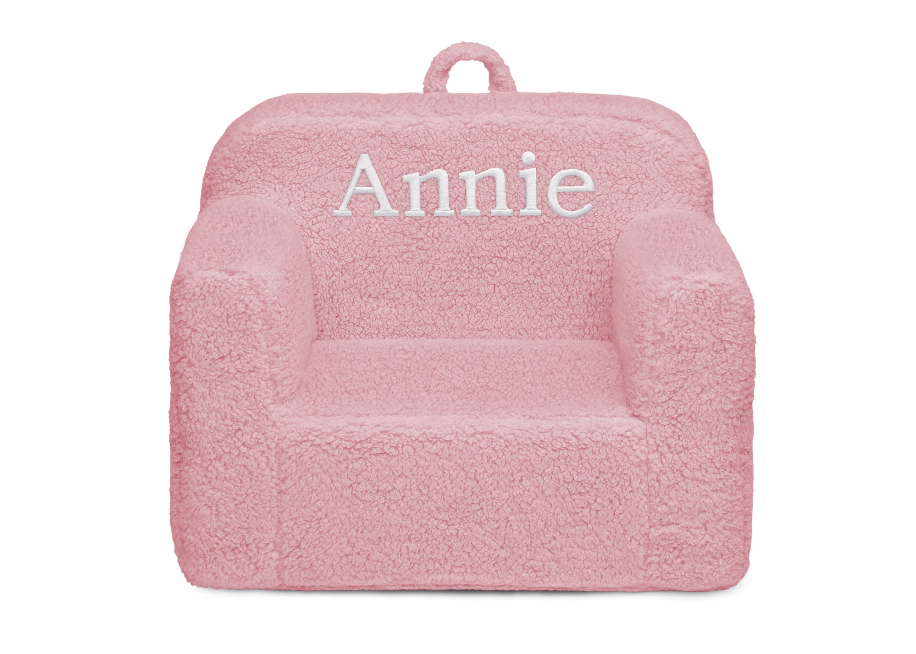 Personalized Cozee Sherpa Chair for Kids