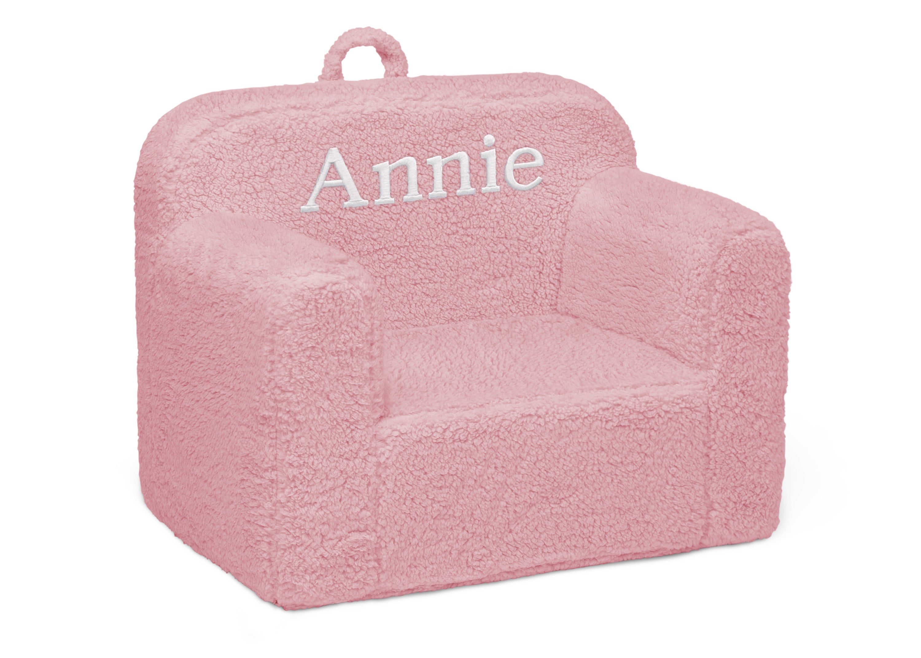 Personalized Cozee Sherpa Chair for Kids