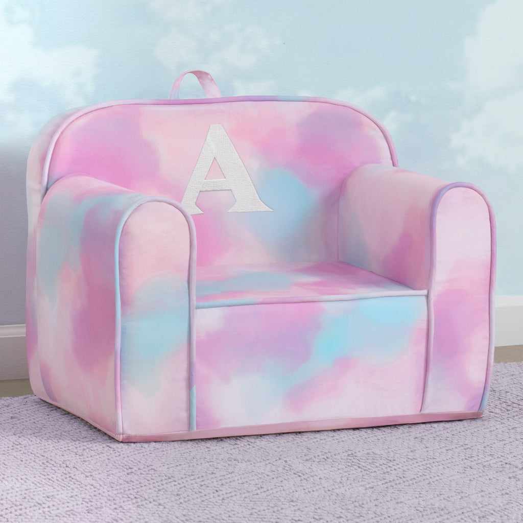 Personalized Monogram Tie-Dye Cozee Chair