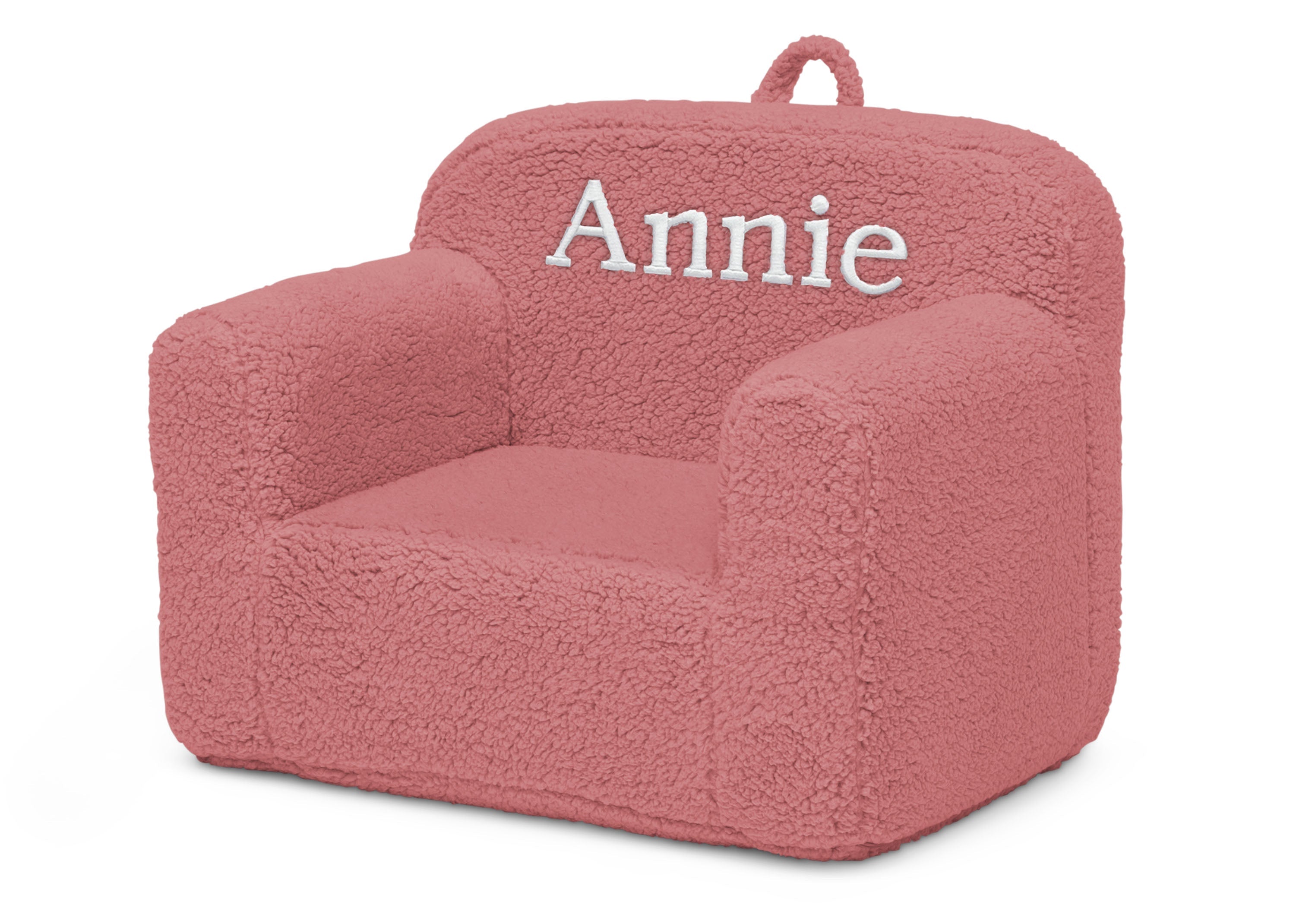 Personalized Cozee Sherpa Chair for Kids