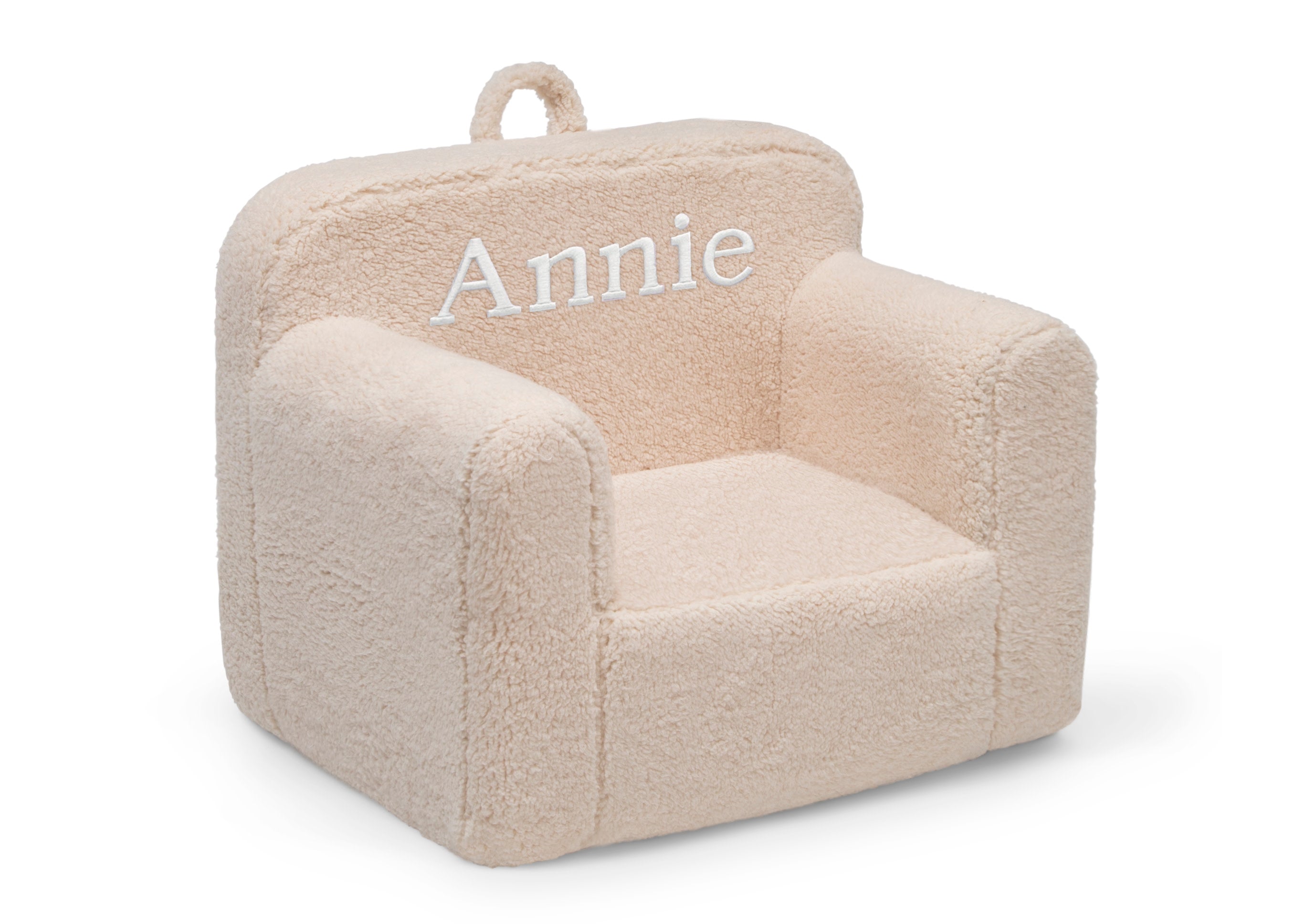 Personalized Cozee Sherpa Chair for Kids