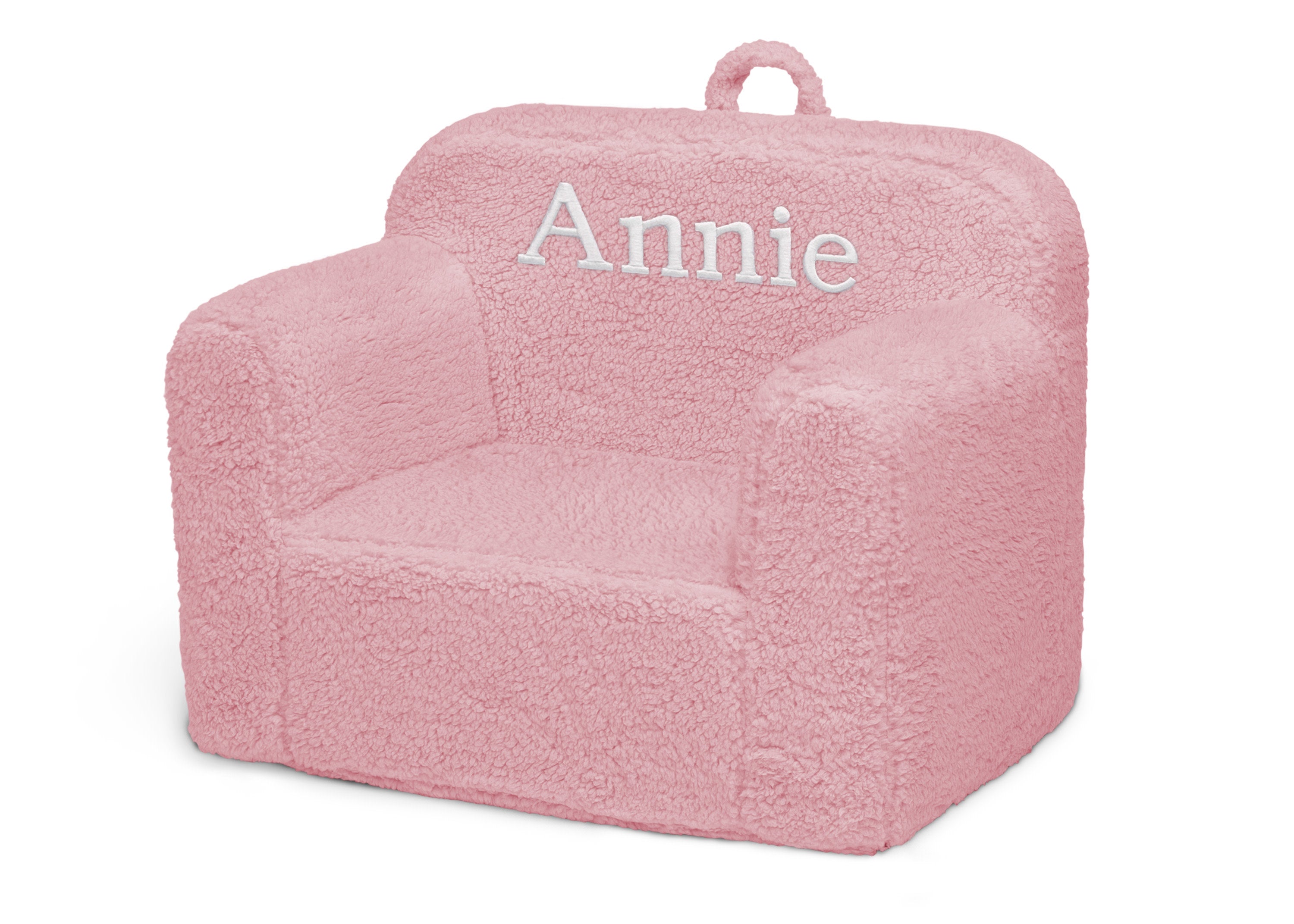 Personalized Cozee Sherpa Chair for Kids