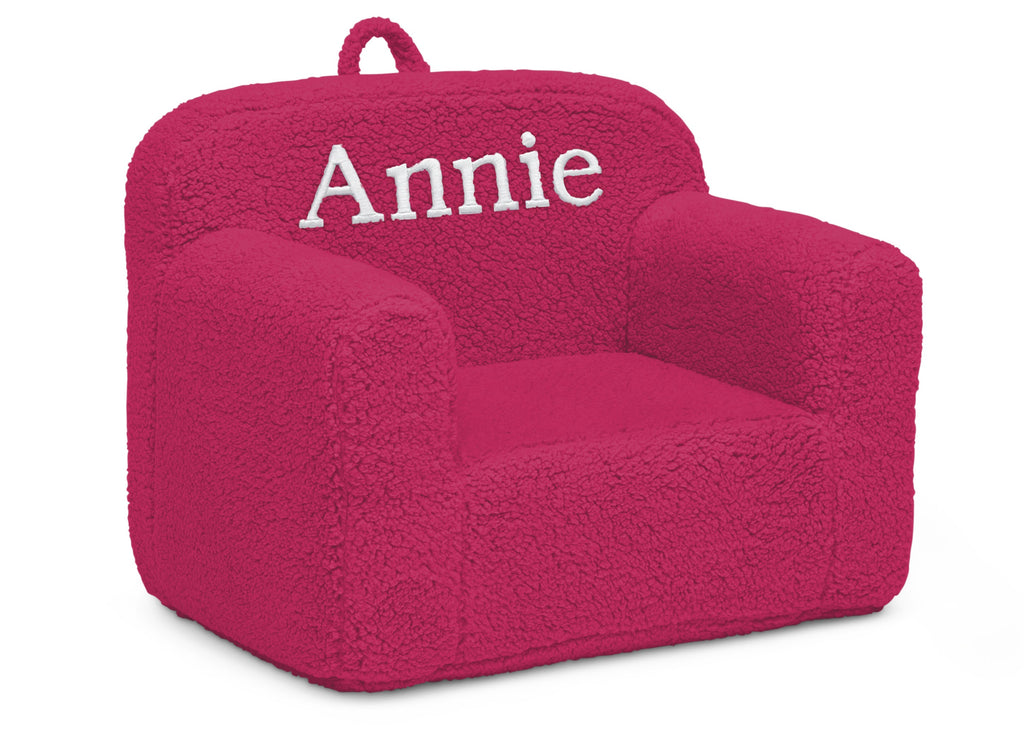 Personalized Cozee Sherpa Chair for Kids