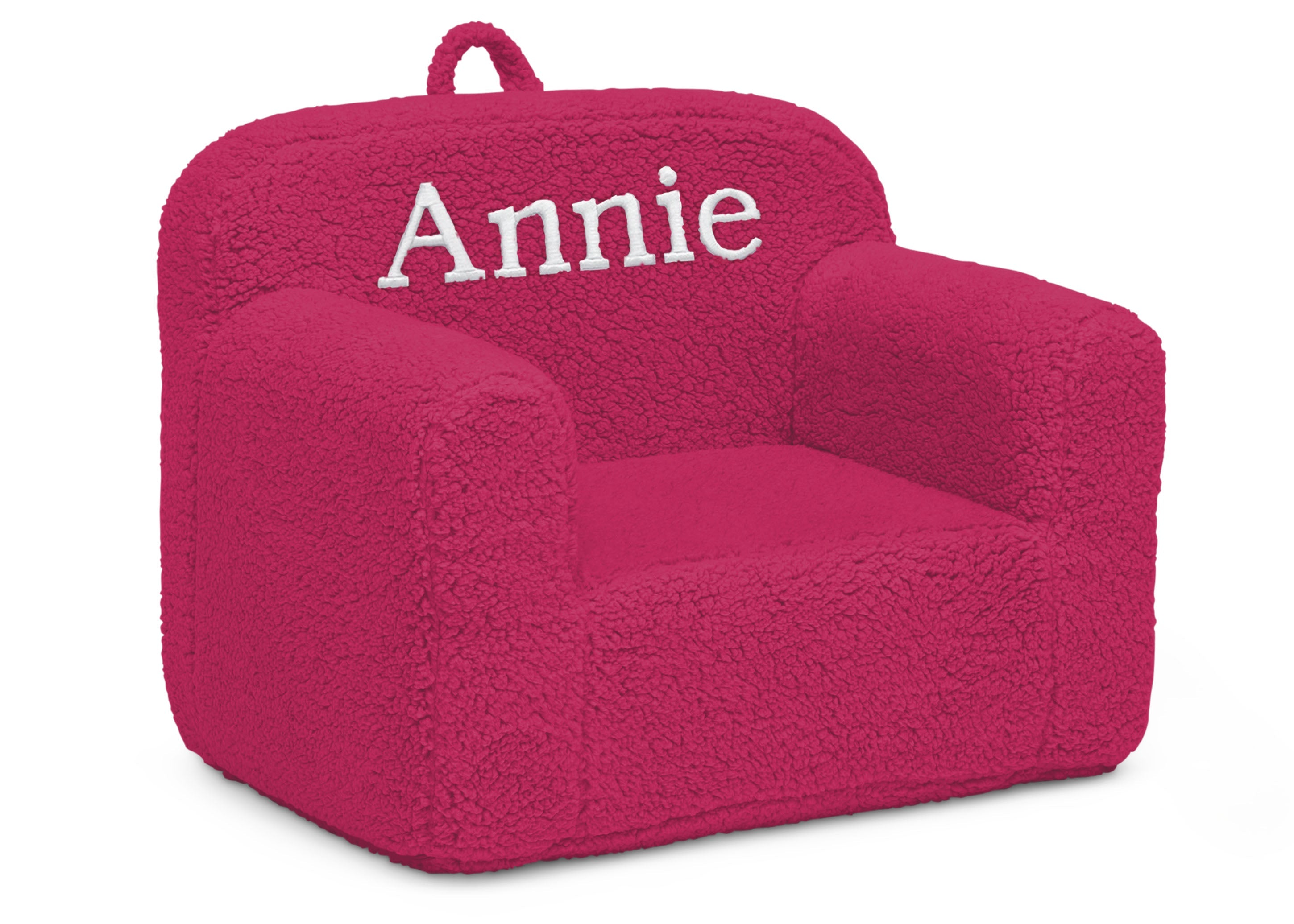 Personalized Cozee Sherpa Chair for Kids